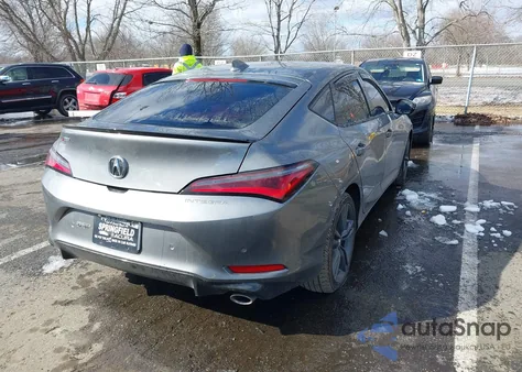 2025 Acura Integra A-Spec W/ Technology z USA, uszkodzony, nr VIN 19UDE4H6XSA010648